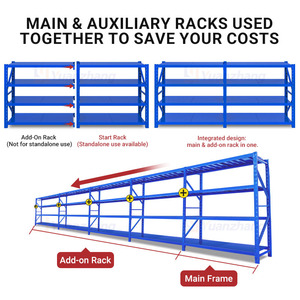Industrial Heavy Duty Storage Shelves <strong>Systems</strong> Stacking Units Metal Rack Warehouse Steel <strong>Pallet</strong> <strong>Racking</strong> - Product Image 2