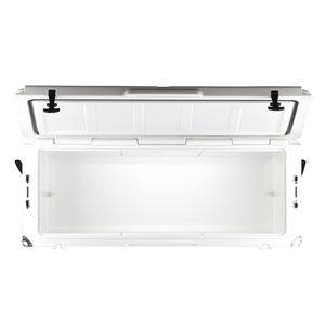 Glacière isotherme moderne de 180 L (190 QT) en plastique rotomoulé épaissi, étanche, idéale pour le camping et les activités de plein air - Product Image 2