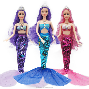 Muñeca Sirena MJD <span class=keywords><strong>de</strong></span> 30 cm <span class=keywords><strong>de</strong></span> Alta Calidad con Bolsa, Venta Directa <span class=keywords><strong>de</strong></span> Fábrica, Barata, MOQ Bajo, Muñeca <span class=keywords><strong>de</strong></span> 11.5 Pulgadas - Product Image 1