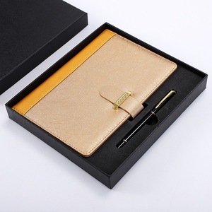 Libreta elegante <span class=keywords><strong>de</strong></span> cuero <span class=keywords><strong>de</strong></span> tapa dura con hebilla personalizada al por mayor Bloc <span class=keywords><strong>de</strong></span> notas diario <span class=keywords><strong>de</strong></span> autocuidado - Product Image 4