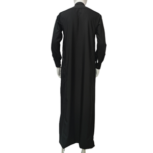 Thobe Arabo Tradizionale Modesto per Uomo, Stile Saudita, Alta Qualità, Maniche Lunghe, per Tutte le Stagioni - Product Image 4