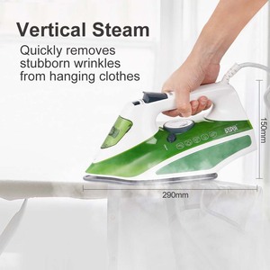 Plancha de vapor WINNINGSTAR para planchado en seco con pulverizador/vapor vertical explosivo, suela de cerámica autolimpiante - Product Image 2