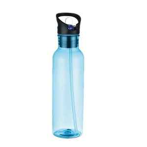 <b>Reusable</b> Plastic Water Bottle With Flip Up <b>Straw</b> Cap Bpa Free For Outdoor Hiking Camping Unisex Modern Design - Product Image 6