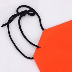 ธงความปลอดภัยสีส้มแดงขนาดเล็กแบบกำหนดเอง พิมพ์โลโก้ สำหรับรถบรรทุก รถพ่วง เพื่อความปลอดภัยในการจราจร - Product Image 5