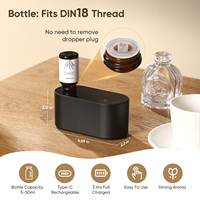 Diffuseur d'air portable mini 20ML, petit diffuseur d'huiles essentielles, diffuseur de parfum pour la maison ou la voiture