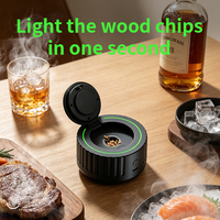 Kit de fumage de vin électrique portable et automatique, infuseur de fumée froide moderne pour cocktails, appareil de fumage pour bar, mélangeur de boissons pour bar à domicile et fêtes