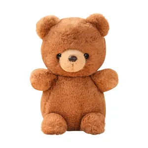 Grand ours en peluche rose personnalisé, promotion du fabricant, jouets cadeaux en peluche, ours en peluche rose
