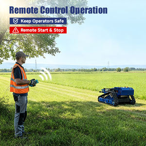 آلة جز العشب الزاحفة VORAN، جزازة عشب آلية تعمل بالتحكم عن بعد لجميع التضاريس، مناسبة للبساتين والمنحدرات الشديدة والمناطق الخالية من الزراعة - Product Image 6