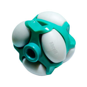 Kunststoff Hochleistungs-Industrie-Sechskant-Rundumlenkrolle aus <span class=keywords><strong>Nylon</strong></span>, Universal-Omniball-Lenkrolle, Förderband-Lenkrolle - Product Image 1