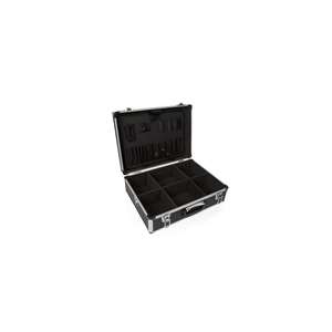 Perel MALETIN DE HERRAMIENTAS CON MARCO DE ALUMINIO-455x330x152mm-22,8 L-NEGRO - Product Image 1