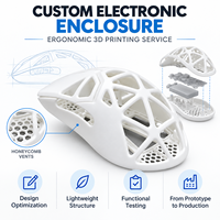 Service d'impression 3D de prototypes rapides pour la conception de boîtiers de souris ergonomiques et les tests de mise en forme