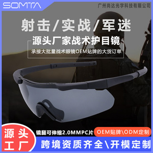 Gafas de Seguridad Tácticas sin Marco, Lentes de Policarbonato Antivaho, Protección para Obras de Construcción - Product Image 5