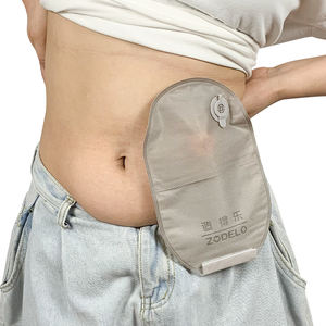Suprimentos de Fábrica Zodelo: Bolsa de Ostomia/Colostomia Descartável de Peça Única com Desinfecção por Infravermelho Distante, Certificação CE, 15x27cm, Classe I - Product Image 6