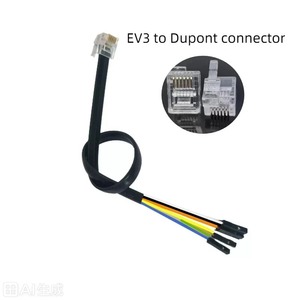 Câble convertisseur RJ25 <span class=keywords><strong>EV3</strong></span> RJ11/RJ12/RJ45, tête cristalline DuPont femelle, câble de données, conducteur en cuivre, isolation en PVC, indice de protection IP67 - Product Image 3