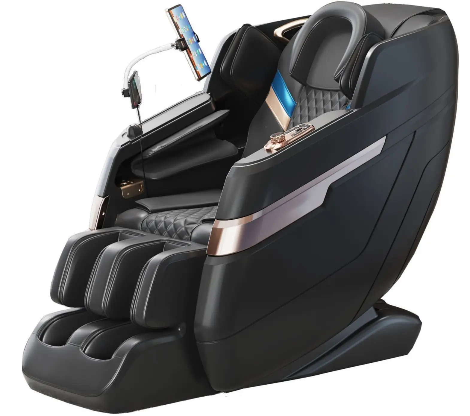 وصل حديثًا C111 2024 بيع بالجملة منتجات تدليك كرسي بريد أريكة 4D عملة صفر جاذبية كرسي تدليك 3D لكامل الجسم
