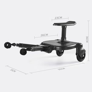 Organisateur <span class=keywords><strong>de</strong></span> chariot <span class=keywords><strong>de</strong></span> bébé poussette adaptateur <span class=keywords><strong>de</strong></span> pédale jumeaux Hitchhiker deuxième enfant <span class=keywords><strong>auxiliaire</strong></span> enfants plaque debout - Product Image 5