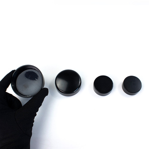 In-stock black glass cream <b>jars</b> 50g100g 150g 200g 250g 500g hot sale - Product Image 3