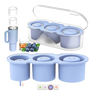 Moule à glaçons en silicone réutilisable avec logo personnalisé, OEM ODM, flexible, facile à démouler, compatible congélateur, empilable, qualité alimentaire - Product Image 1