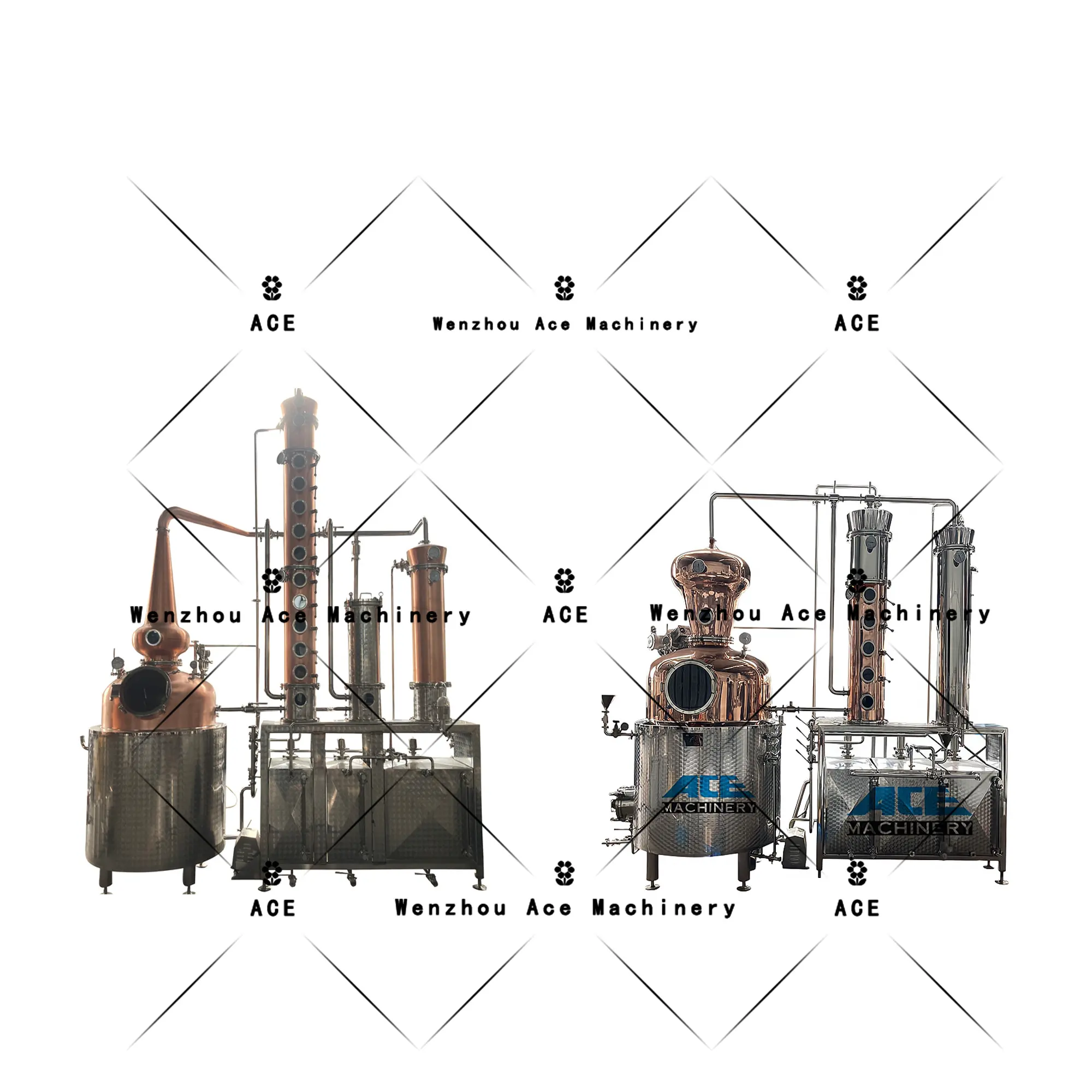Automatische 1500 Liter Continue Destillatie Apparatuur Industriële Water Grote Destilleermachine