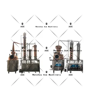 Automatic 1500 Liter Continuous Distillation Equipment Industrial Water Large Distiller Machine