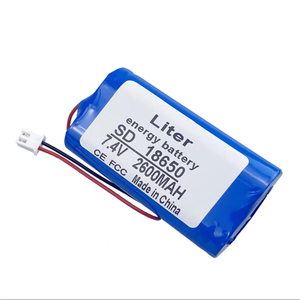 แบตเตอรี่ลิเธียม18650 <span class=keywords><strong>7.2</strong></span> V / 7.4 V / 8.4 V 2600 mAh แบตเตอรี่ชาร์จได้โทรโข่งแผ่นป้องกันลำโพง - Product Image 4