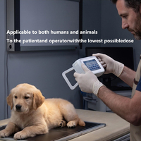 Système de radiographie numérique sans fil portable SHOIMAGE Pet Clinic avec collimateur LED tactile de 7 pouces, appareil de radiographie vétérinaire pour chien