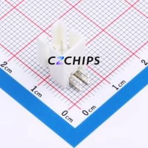 HC-XHD-2*2AW-05 Wire-to-Board Pin Header Bent Lead Through Hole,P=2.5mm Connector 2x2P 2.5mm Right Angle Insert DF1B - Product Image 1