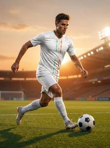 Maillot de football personnalisé avec drapeau national, séchage rapide, respirant, polyester, sublimation 3D, broderie du nom et du numéro de l'équipe, tenue de match - Product Image 5