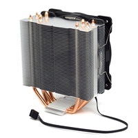 120mm 4 heatpipe ARVB refroidisseur CPU pour LGA 115X/1366/2011/2066 Ryzen 5 3400G 2600X 3600X 3600 Ryzen 7 1700 2700 2700X 3700X