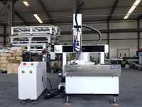 Machine de gravure CNC 6090 1212 avec axe rotatif 4 axes 5 axes, routeur CNC 3D pour la gravure de sculptures en pierre, métal, bois massif
