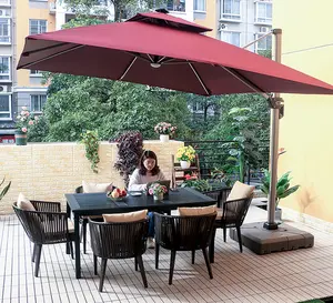 OEM ODM platzsparend Esszimmer Rechteckiger 6-Sitzer Terrassen tisch und stapelbarer Stuhl Gartenmöbel Garten Set