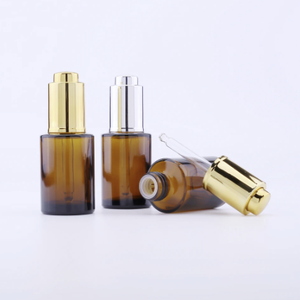 Flacone contagocce in vetro spesso da 30Ml Botella <span class=keywords><strong>Cristal</strong></span> contenitore per imballaggio cosmetico vuoto fiale bottiglie di olio essenziale - Product Image 1