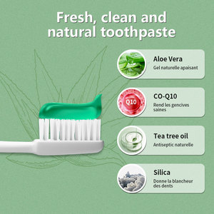 Aloe Vera <strong>Toothpaste</strong> Oral Hygiene Sensitivity <strong>Toothpaste</strong> <strong>Gums</strong> Plaque Removal Fluoride Free Stains Remover Smokers <strong>Toothpaste</strong> - Product Image 4