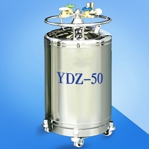 Criostato Criogénico de Nitrógeno Móvil y Flexible YDZ-500 500L, Dewar de Nitrógeno Líquido Autopresurizado, Precio para Cultivo Celular - Product Image 5