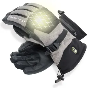 3 Speed Temperature Heated Motorcycle Gloves Touch Screen Hiking Climbing Driving Gloves