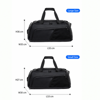 Sac de sport portable léger et de haute qualité avec fermeture éclair, imperméable, grande capacité, pour voyage et rangement de chaussures – Nouvelle collection en gros