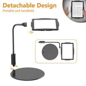 Lupa <span class=keywords><strong>de</strong></span> Escritorio con Soporte Estable y Ajustable en Altura, con Protección Ocular y LED, para Lectura en Casa y Visualización <span class=keywords><strong>de</strong></span> Libros Ilustrados para Niños - Product Image 4