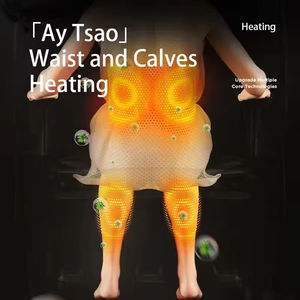 Silla de masaje 4D de cuerpo completo 2025 de lujo Zero Gravity SL Track moderna eléctrica 3D cuero <span class=keywords><strong>cabeza</strong></span> <span class=keywords><strong>cuello</strong></span> cintura pie <span class=keywords><strong>y</strong></span> espalda masajeador - Product Image 6