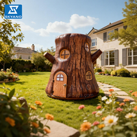 Tente gonflable personnalisée en forme de tronc d'arbre, tente de maison dans les arbres pour la publicité, la décoration et les accessoires de scène
