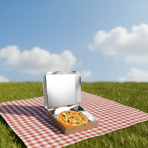 Scatole per <span class=keywords><strong>Pizza</strong></span> in Carta Ondulata Rivestita in Alluminio Anti-olio, Contenitori Termici da Asporto, Custodie Isolanti per Trasporto <span class=keywords><strong>Pizza</strong></span> e Conservazione Alimenti - Product Image 6