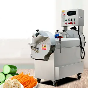 Ticari sebze meyve kesme makinesi muz mantar hindistan cevizi Dicer ananas Dicing makinesi