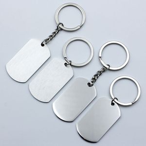 Placas de Acero Inoxidable en Blanco para Grabado Láser, Llaveros Personalizados al por Mayor y Colgantes para Parejas en Varios Estilos - Product Image 3