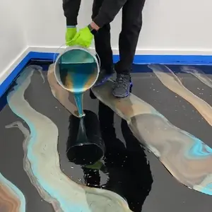 Bán buôn công nghiệp Epoxy sàn 100% chất rắn Epoxy nhựa sơn gallon