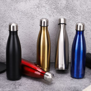 Botella de Agua de Acero Inoxidable 304 de Doble Pared, 500 ml, Portátil, para Exteriores, con Tapa y Asa, Aislamiento Térmico, a Prueba de Fugas - Product Image 3