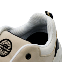 Chaussures de sécurité MaxiTough légères en microfibre suédée avec embout en fibre de verre anti-perforation pour la construction de semelles intermédiaires PU/PU