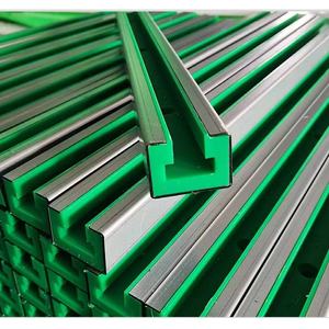CNC süreci parçaları konveyör zinciri Guides kılavuzları raylar naylon PE HDPE plastik makale kılavuz rayı konveyör bant kılavuzları mühendislik - Product Image 2