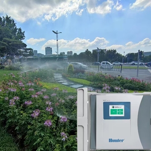 Système d'irrigation automatique intelligent pour terrains sportifs et jardins, contrôleur d'arrosage réseau 8-54 stations, irrigation automatique de jardin - Product Image 1