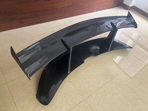 For <strong>McLaren</strong> <strong>720S</strong> <strong>Modified</strong> 1016 Style Carbon Fiber Gooseneck Double-Layer Spoiler - Product Image 2