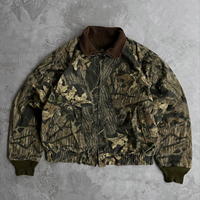 Veste de travail ample en toile de canard épaisse camouflage, style Detroit vintage, doublée, pour ouvrier, charpentier, sans taxe aux États-Unis