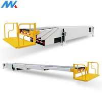 Convoyeur à bande télescopique Chargement et déchargement de camions de conteneurs Convoyeur hydraulique mobile Systèmes de convoyeurs à bande télescopiques